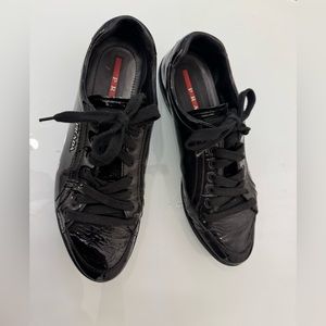 Prada Sneakers. Patent Leather no box size 38